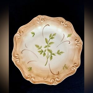 LENOX COLOBE  PARSLEY SALAD PLATE 9”